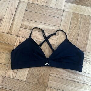 Alo Black Splendor Bra
